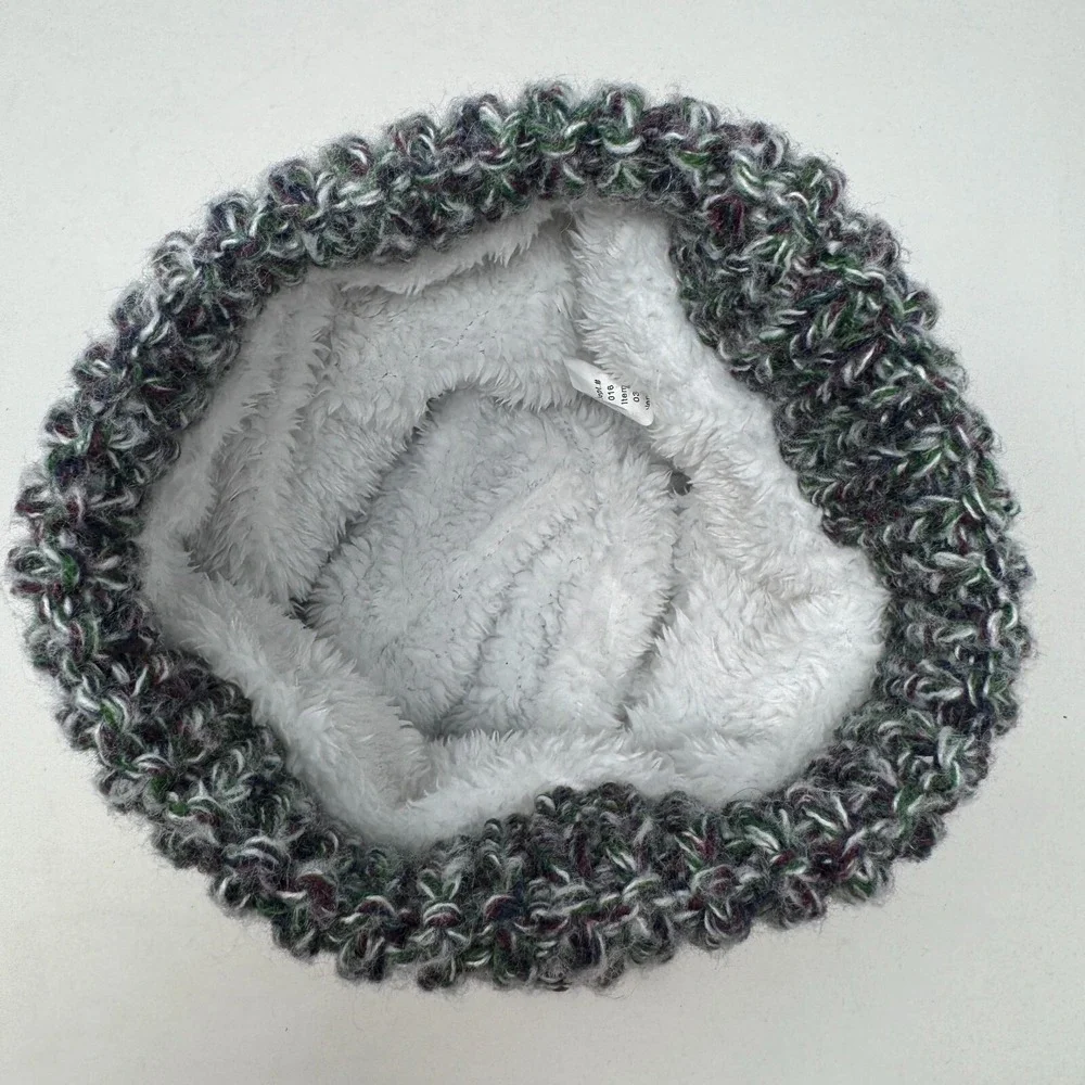 Eddie Bauer Knit Cuff Beanie Winter‎ Hat Gray Women's OSFM